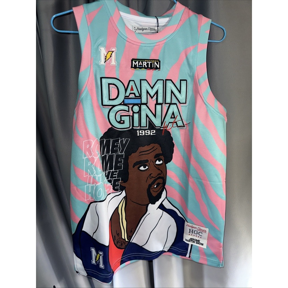 Headgear Classics Martin Show Jerome Damn Gina Jersey Woman's Size Large